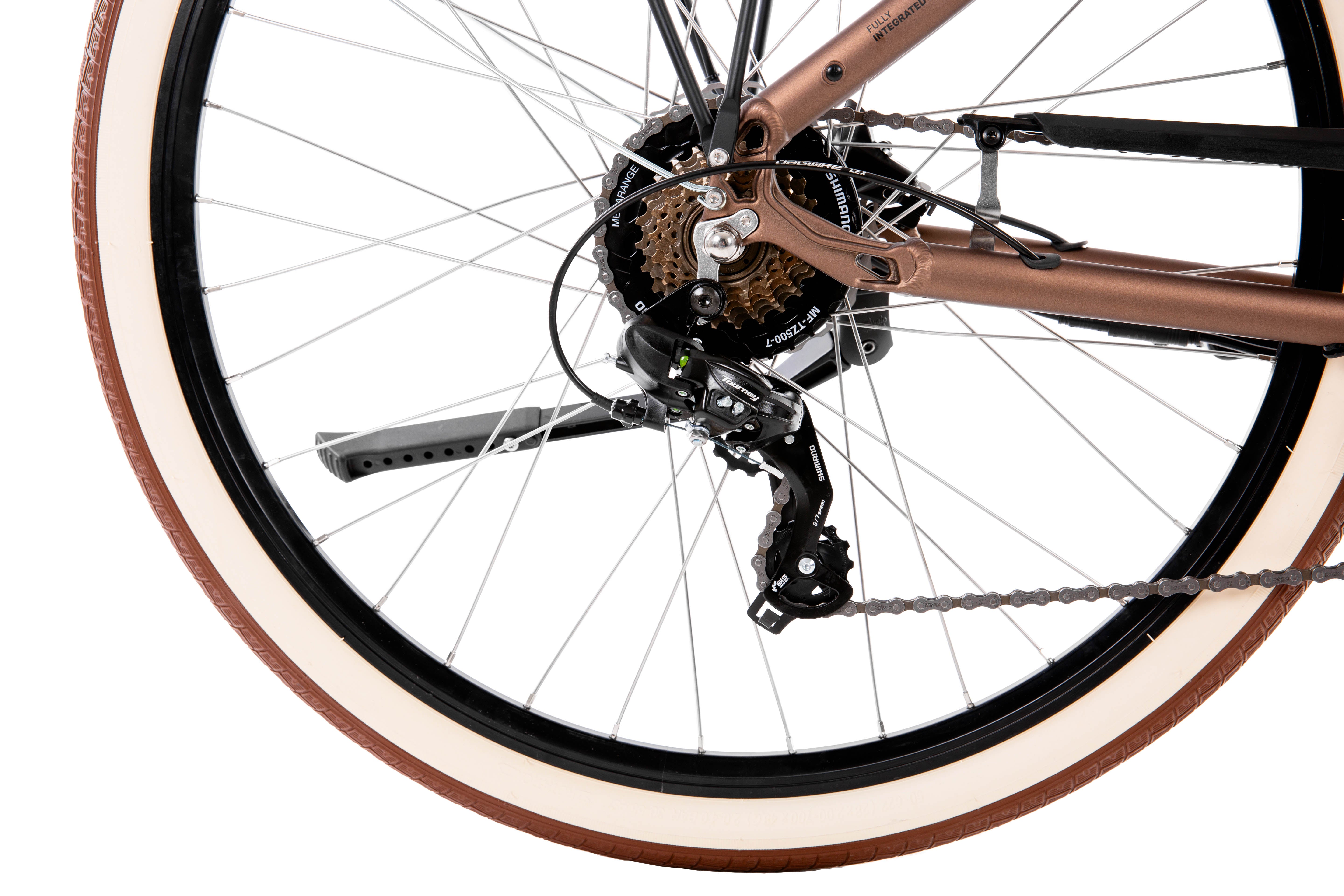 Bicicleta eléctrica PROECO WAVE AN 1.0 504WH + cesta