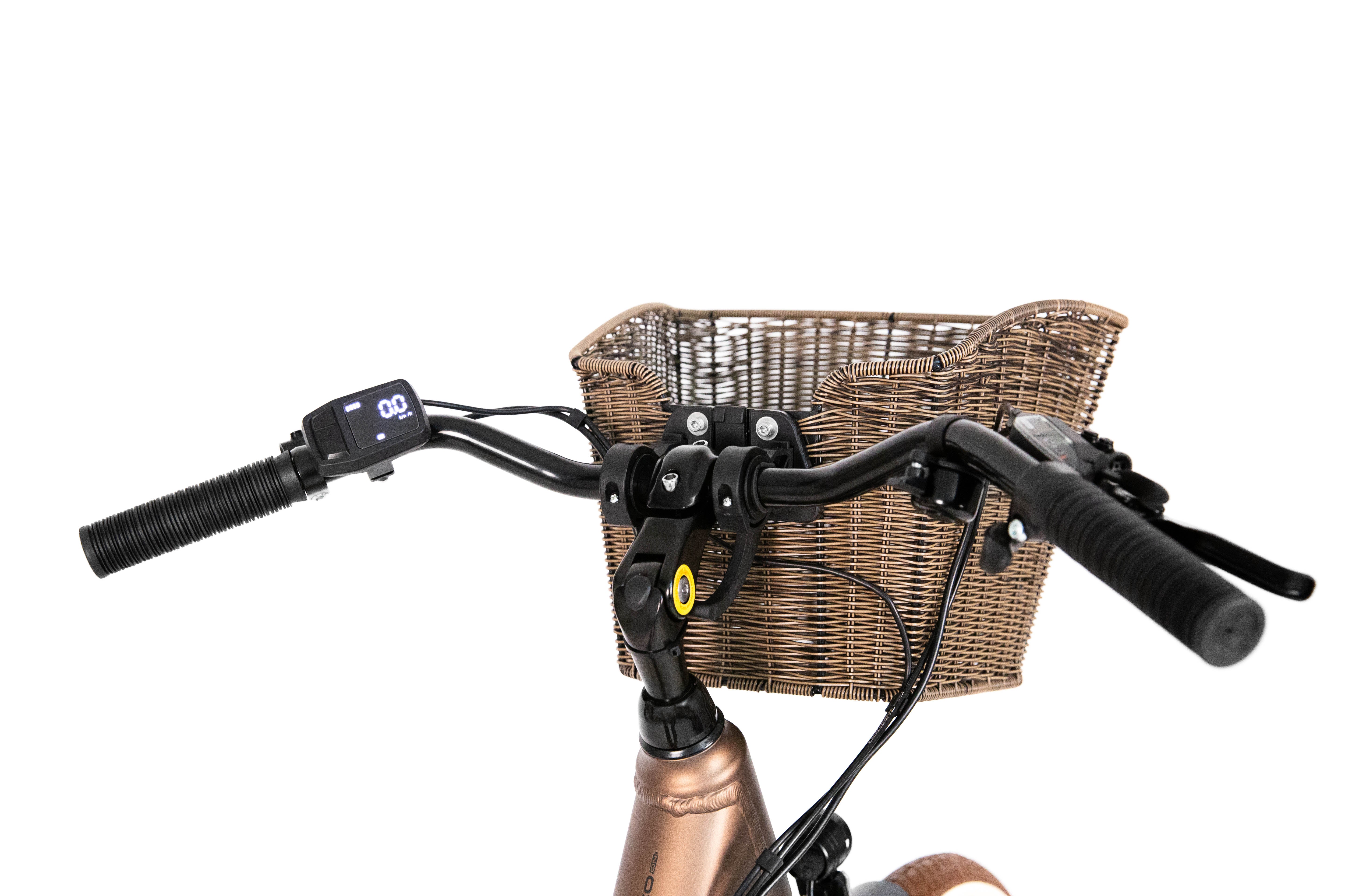 Bicicleta eléctrica PROECO WAVE AN 1.0 504WH + cesta