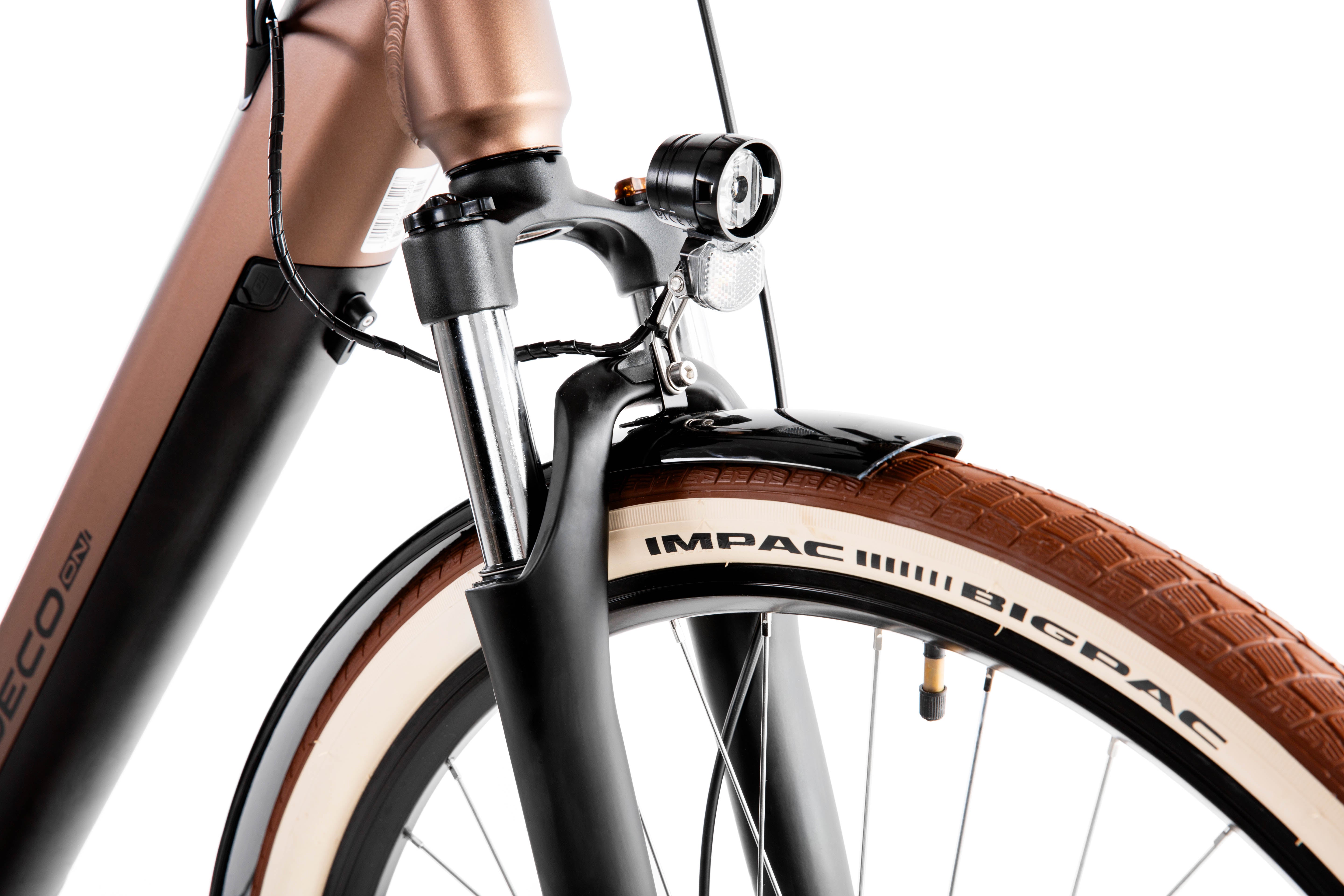 Bicicleta eléctrica PROECO WAVE AN 1.0 504WH + cesta