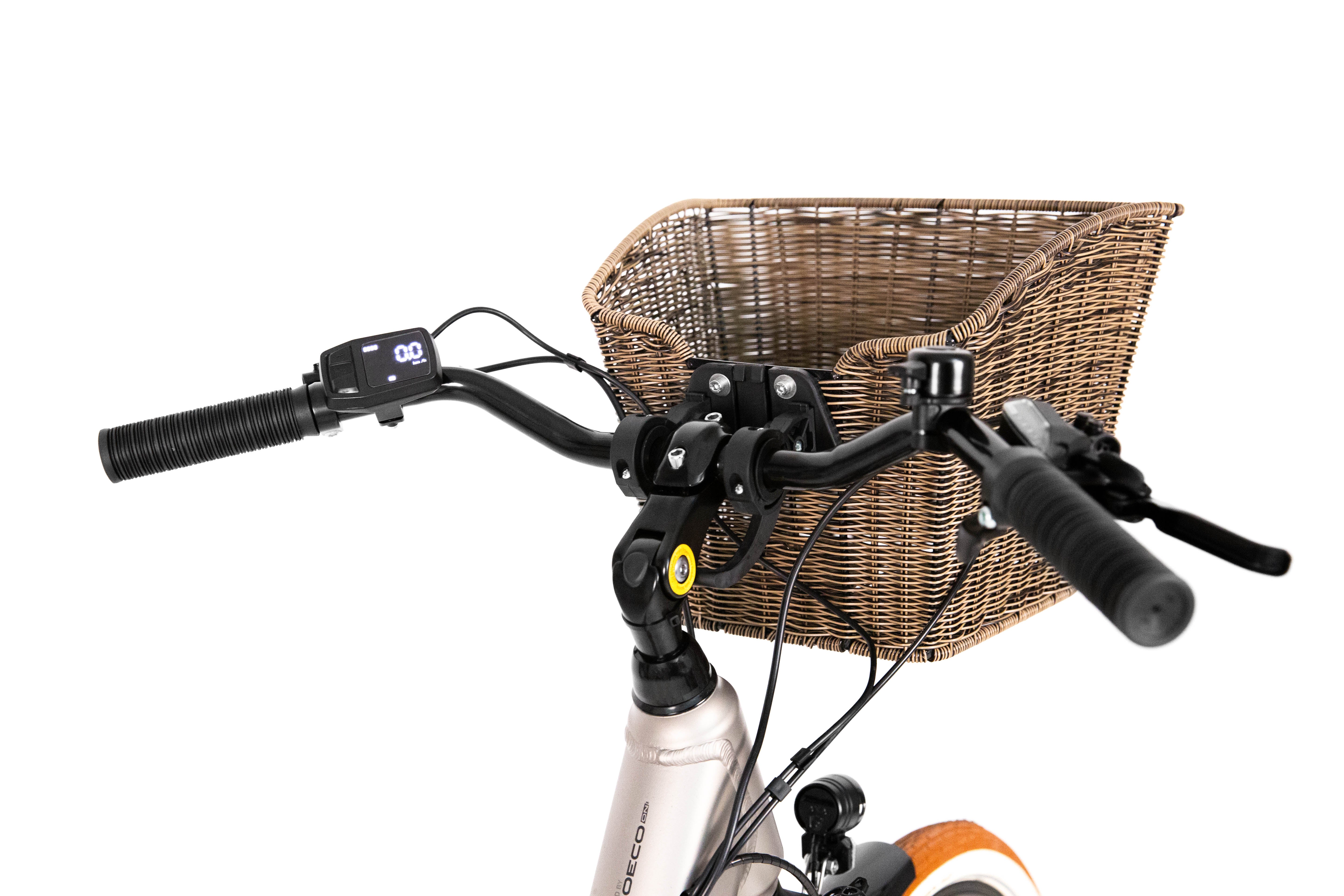 Bicicleta eléctrica PROECO WAVE AN 1.0 504WH + cesta