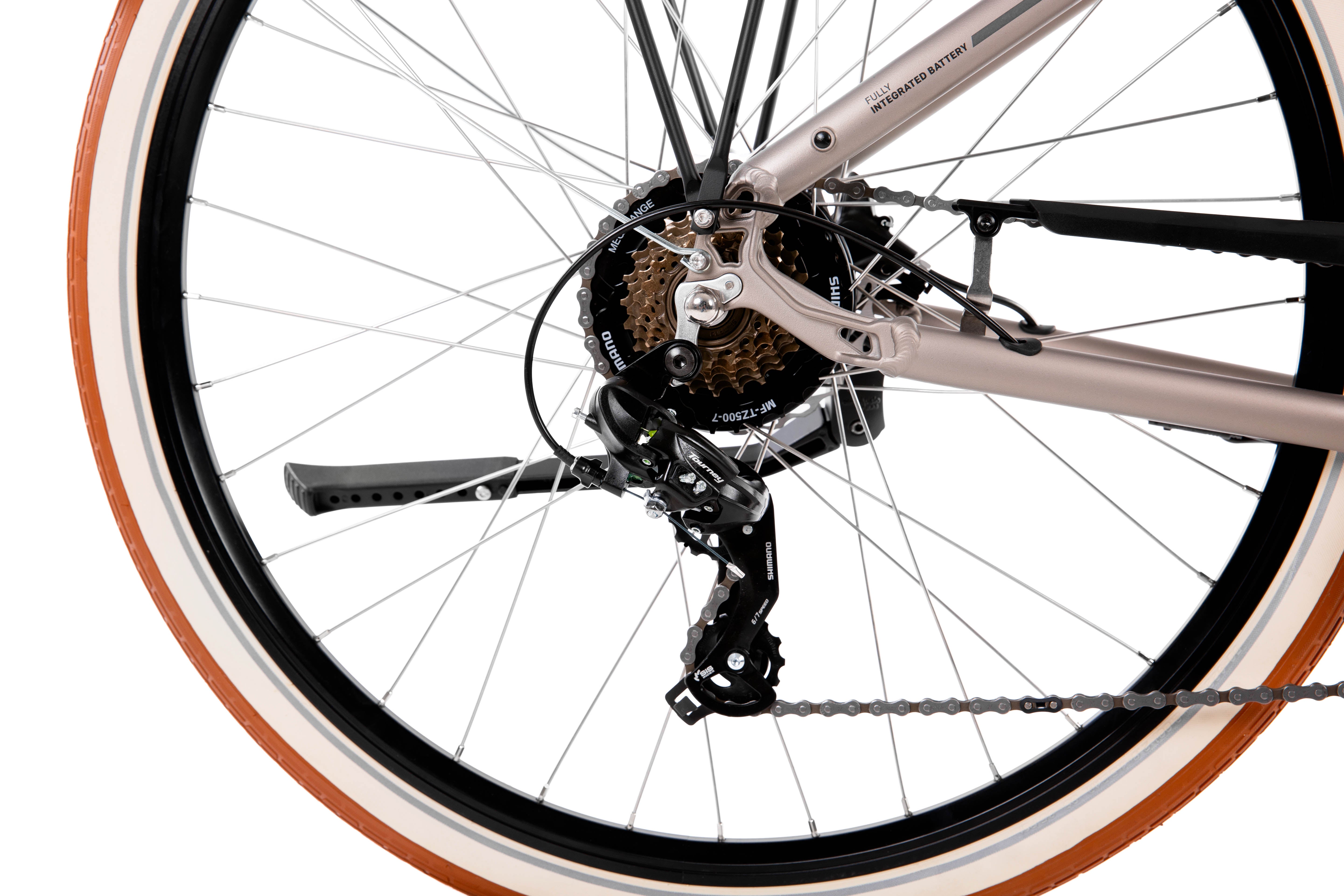 Bicicleta eléctrica PROECO WAVE AN 1.0 504WH + cesta