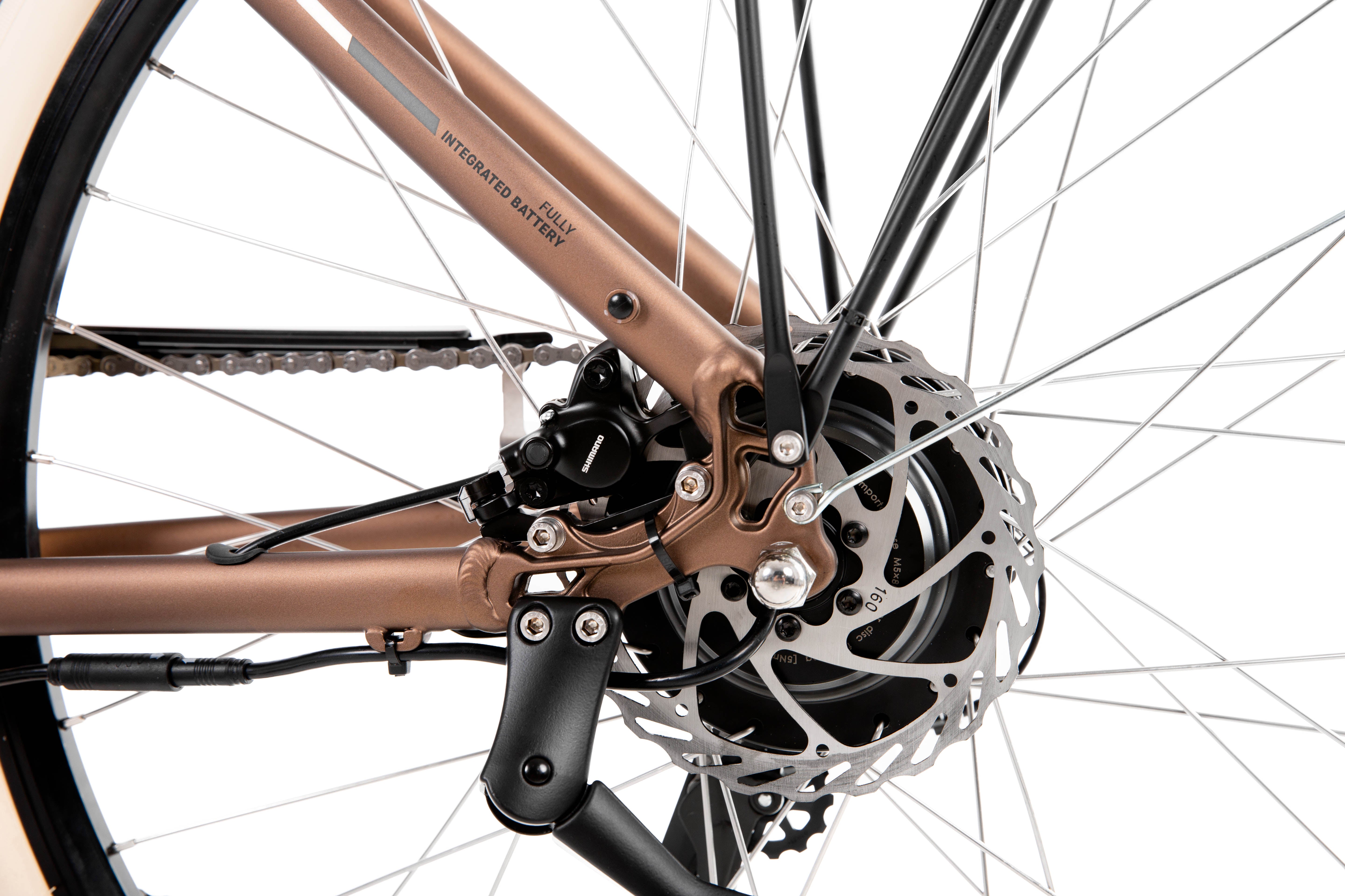 Bicicleta eléctrica PROECO WAVE AN 1.0 504WH + cesta